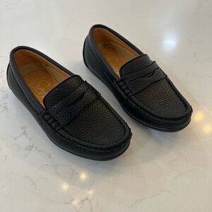 Classic Black Kids Loafers